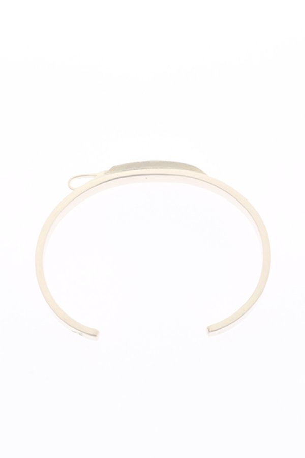画像5:  {SOLD} Taro Washimi タロウ ワシミ 鷲見太郎 K18 M arabesque design 5mm bangle/feather {-BJA}  :WT-202010-06-F  (5)