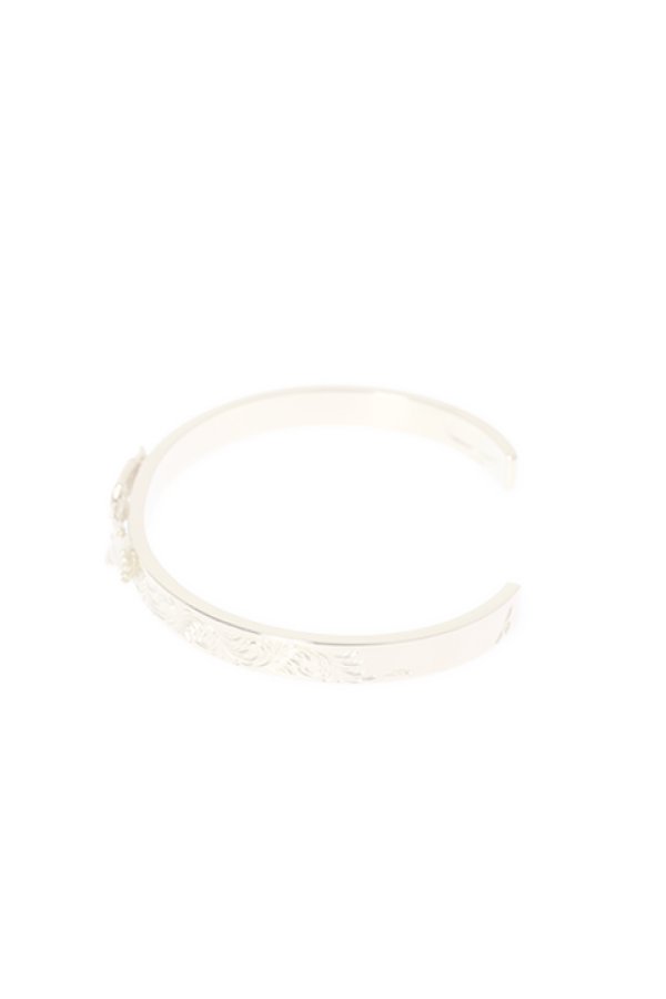 画像5:  {SOLD} Taro Washimi タロウ ワシミ 鷲見太郎 K18 M arabesque design 5mm bangle/eagle/diamond {-BJA}  :WT-202010-09-F  (5)