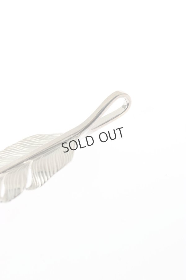 画像5: {SOLD}Taro Washimi タロウ ワシミ 鷲見太郎 L old feather/pink tourmaline/pendant{-BJA} (5)