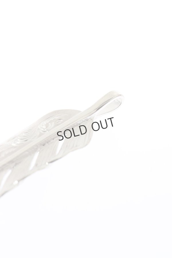 画像3: {SOLD}Taro Washimi タロウ ワシミ 鷲見太郎 L arabesque flight feather K18 pendant{-BJA} (3)