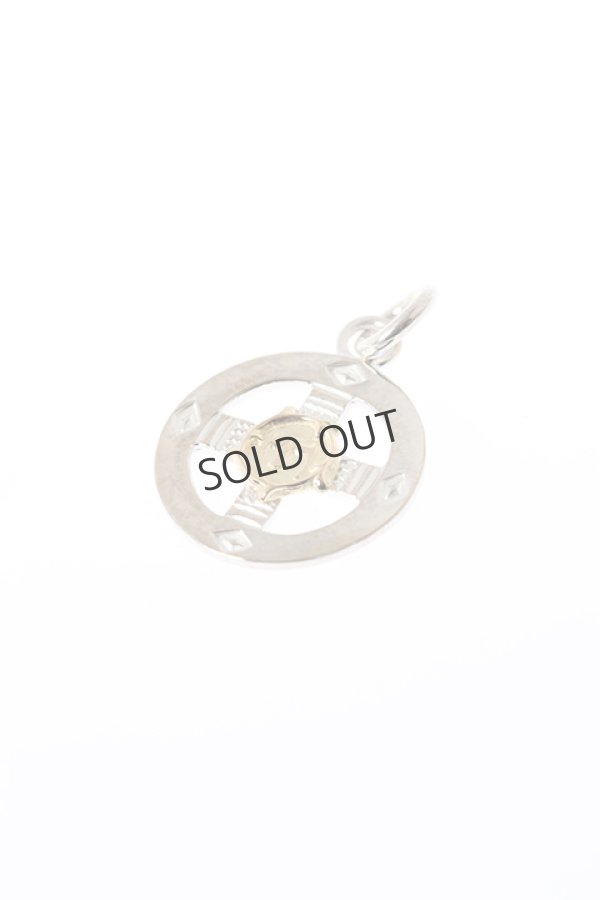 画像2: {SOLD}Taro Washimi タロウ ワシミ 鷲見太郎 medicine wheel / arabesque wheel / pendant{-BJA} (2)