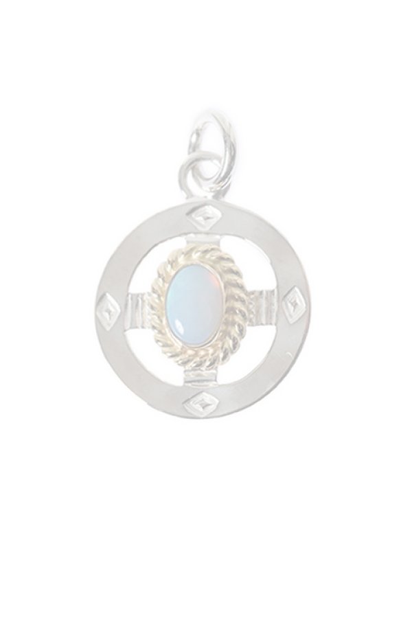画像1:  {SOLD} Taro Washimi タロウ ワシミ 鷲見太郎 medicine wheel / opal / pendant {-BJA}  :WT-202011-07-F  (1)