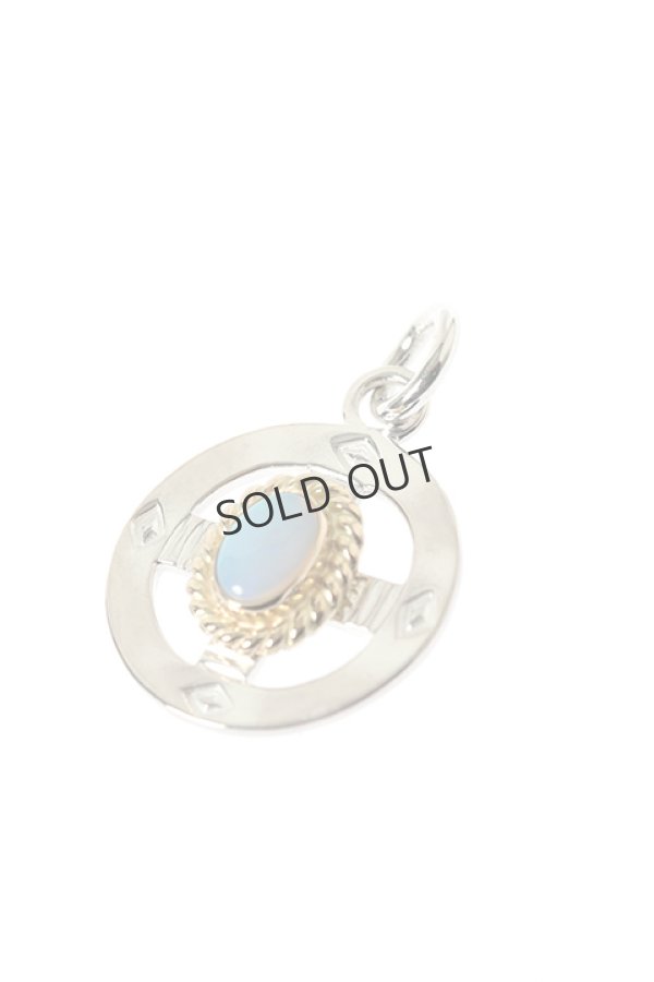 画像2: {SOLD}Taro Washimi タロウ ワシミ 鷲見太郎 medicine wheel / opal / pendant{-BJA} (2)