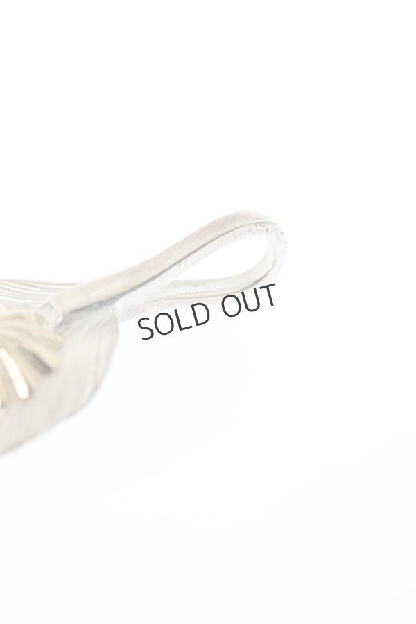 画像4: {SOLD}Taro Washimi タロウ ワシミ 鷲見太郎 M feather K18 top01 / concho / pendant{-BJA} (4)