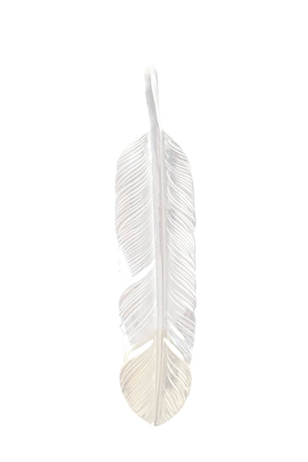 画像5:  {SOLD} Taro Washimi タロウ ワシミ 鷲見太郎 M feather K18 top01 / concho / pendant {-BJA}  :WT-202011-10-F  (5)