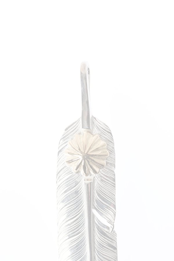 画像2:  {SOLD} Taro Washimi タロウ ワシミ 鷲見太郎 M feather02 / K18 concho pendant {-BJA}  :WT-202011-12-F  (2)