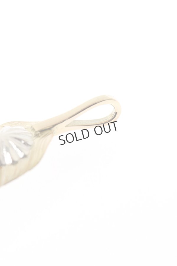 画像3: {SOLD}Taro Washimi タロウ ワシミ 鷲見太郎 M K18 feather01 / concho pendant{-BJA} (3)