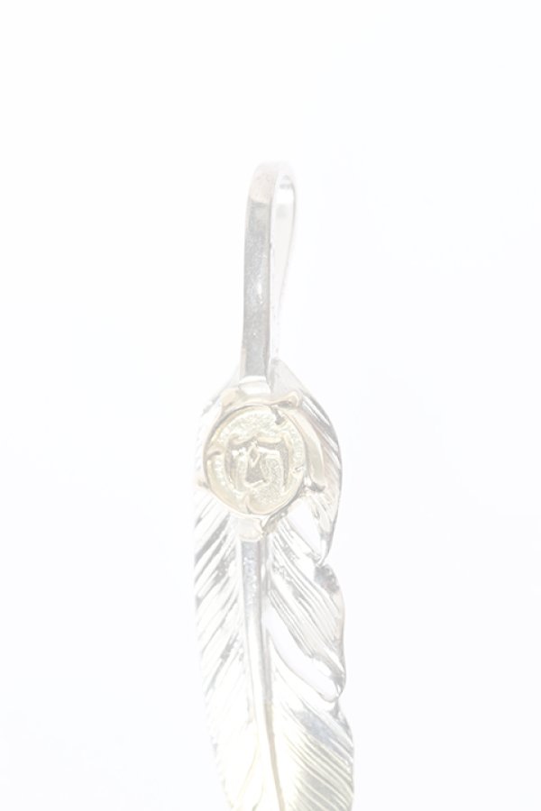 画像2:  {SOLD} Taro Washimi タロウ ワシミ 鷲見太郎 S feather K18 top01 / arabesque K18 eagle pendant {-BJA}  :WT-202011-15-F  (2)