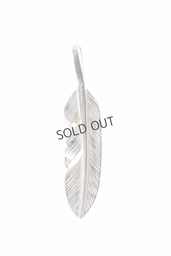 画像4: {SOLD}Taro Washimi タロウ ワシミ 鷲見太郎 S feather01 / arabesque K18 eagle pendant{-BJA} (4)