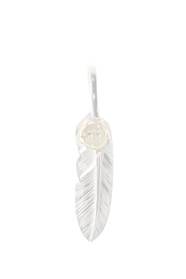 画像1:  {SOLD} Taro Washimi タロウ ワシミ 鷲見太郎 S feather02 / arabesque K18 eagle pendant {-BJA}  :WT-202011-20-F  (1)