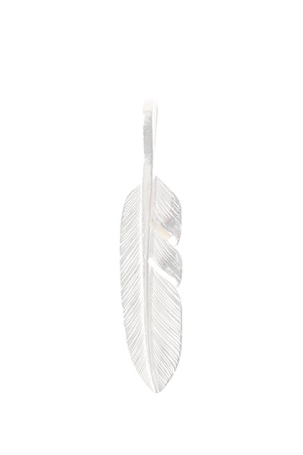 画像4:  {SOLD} Taro Washimi タロウ ワシミ 鷲見太郎 S feather02 / S K18 flower metal pendant {-BJA}  :WT-202011-22-F  (4)