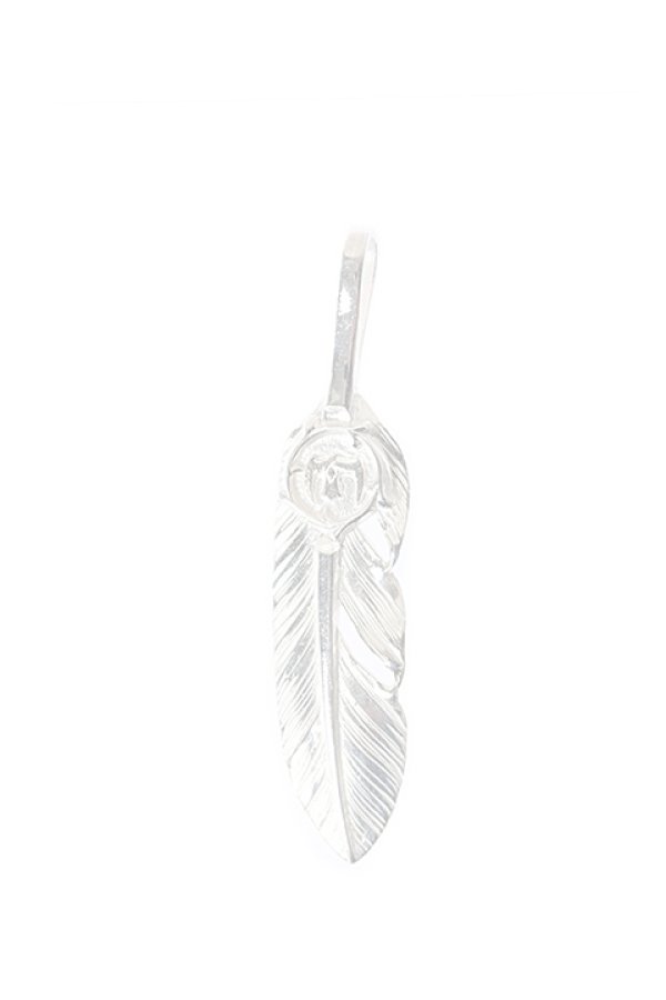 画像1:  {SOLD} Taro Washimi タロウ ワシミ 鷲見太郎 S feather01 / arabesque eagle / SILVER / pendant {-BJA}  :WT-202011-23-F  (1)