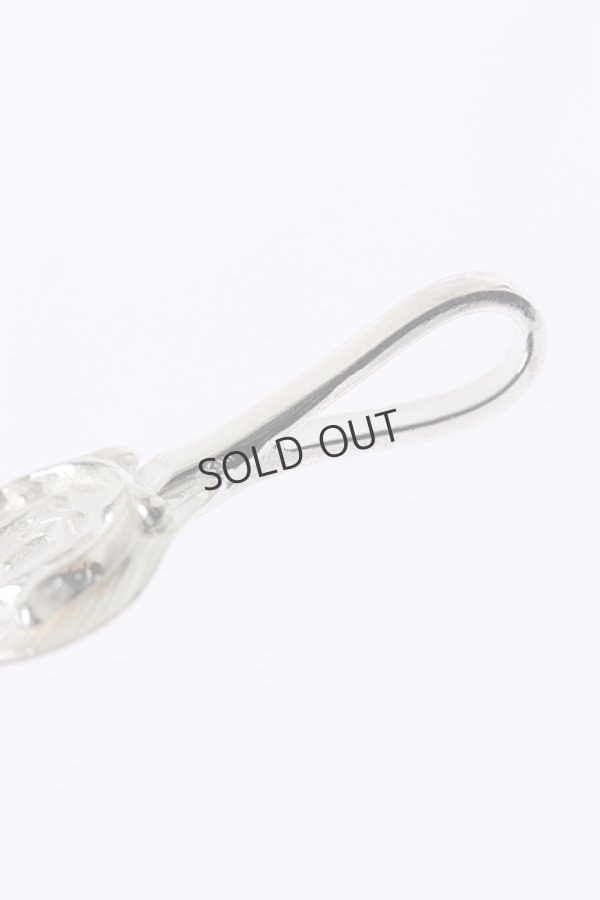 画像3: {SOLD}Taro Washimi タロウ ワシミ 鷲見太郎 S feather01 / arabesque eagle / SILVER / pendant{-BJA} (3)