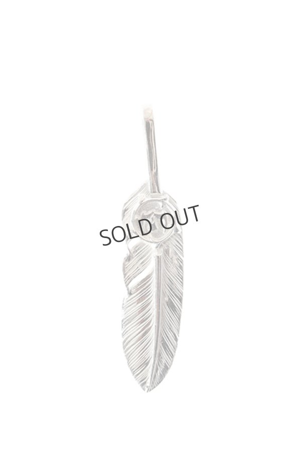 画像1: {SOLD}Taro Washimi タロウ ワシミ 鷲見太郎 S feather02 / arabesque eagle / SILVER / pendant{-BJA} (1)