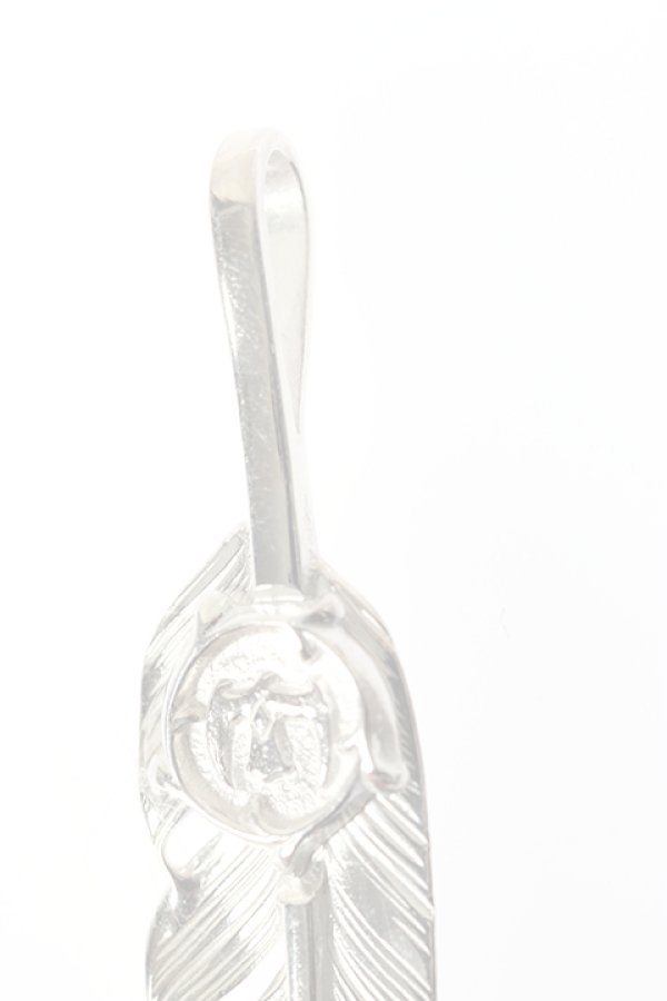 画像3:  {SOLD} Taro Washimi タロウ ワシミ 鷲見太郎 S feather02 / arabesque eagle / SILVER / pendant {-BJA}  :WT-202011-24-F  (3)