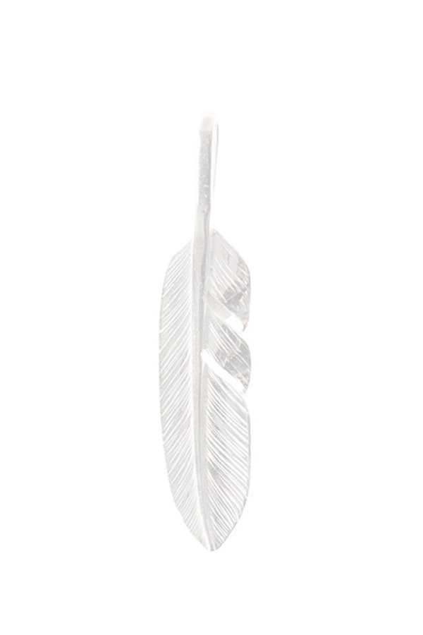 画像4:  {SOLD} Taro Washimi タロウ ワシミ 鷲見太郎 S feather02 / arabesque eagle / SILVER / pendant {-BJA}  :WT-202011-24-F  (4)