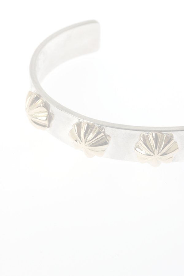 画像3:  {SOLD} Taro Washimi タロウ ワシミ 鷲見太郎 M plain bangle10 / concho  {-BJA}  :WT-202011-26-F  (3)