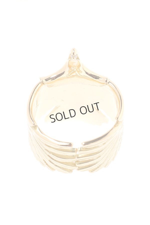 画像4: {SOLD}Taro Washimi タロウ ワシミ 鷲見太郎 eagle eg K18 ring/diamond{-BJA} (4)