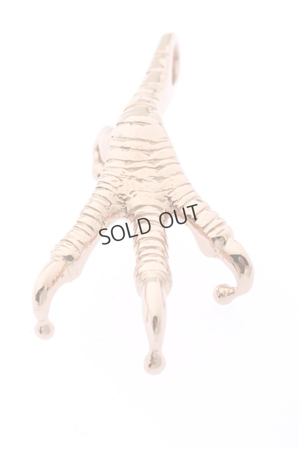 画像2: {SOLD}Taro Washimi タロウ ワシミ 鷲見太郎 eagle claw pendant01 / PINKGOLD {-BJA} (2)