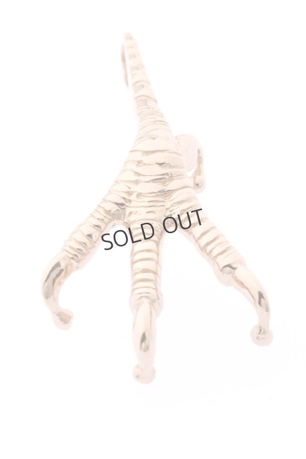 画像2: {SOLD}Taro Washimi タロウ ワシミ 鷲見太郎 eagle claw pendant02 / PINKGOLD {-BJA} (2)