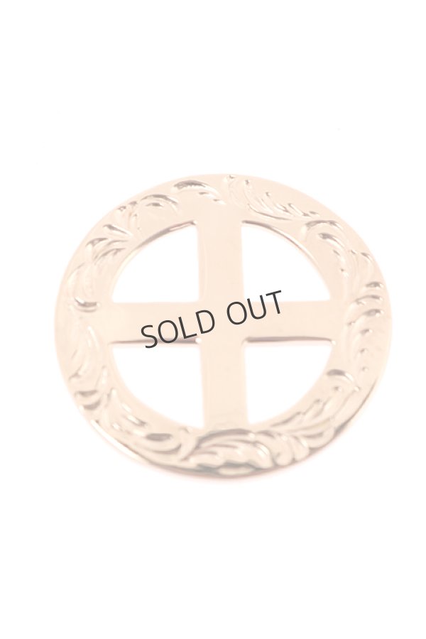 画像4: {SOLD}Taro Washimi タロウ ワシミ 鷲見太郎 唐草 K18PG medicine wheel / pendant{-BJA} (4)