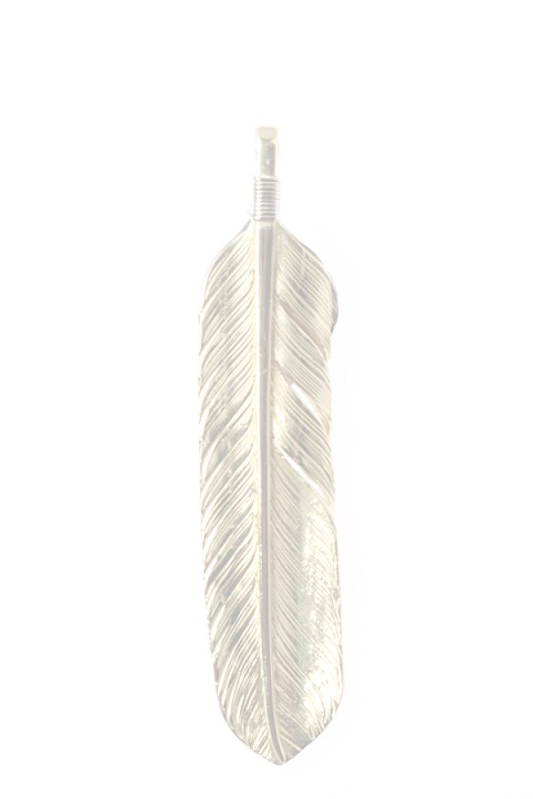 画像2:  {SOLD} Taro Washimi タロウ ワシミ 鷲見太郎 L K18 arabesque flight feather02 / TANZANITE / pendant {-BJA}  :WT-202011-38-F  (2)