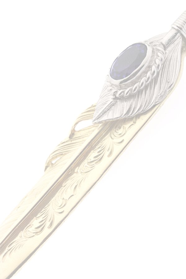 画像5:  {SOLD} Taro Washimi タロウ ワシミ 鷲見太郎 L K18 arabesque flight feather02 / TANZANITE / pendant {-BJA}  :WT-202011-38-F  (5)