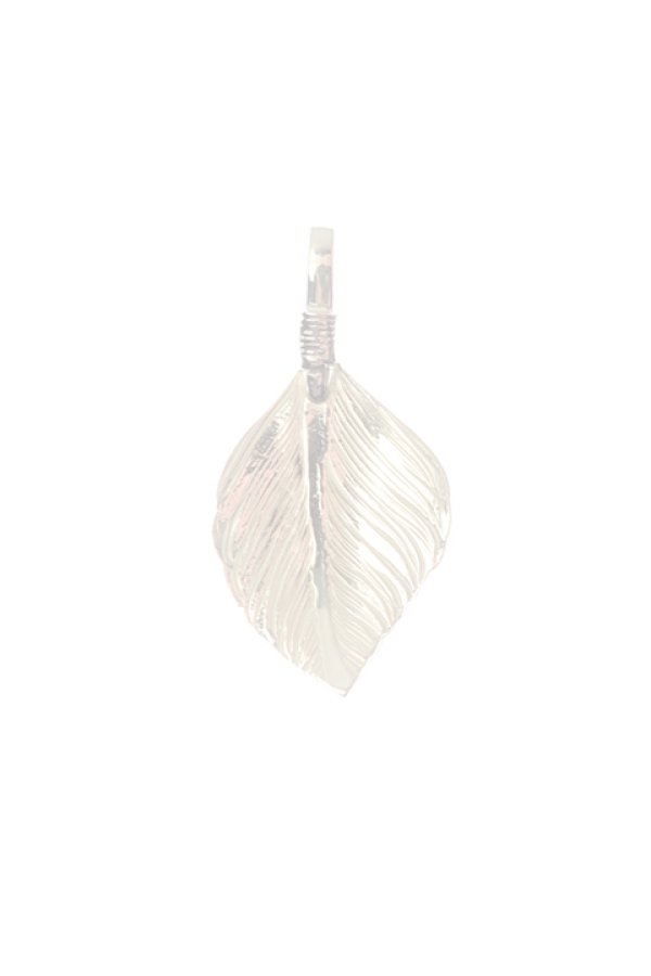 画像2:  {SOLD} Taro Washimi タロウ ワシミ 鷲見太郎 L K18 flight heart feather 02  / opal {-BJA}  :WT-202012-20-F  (2)