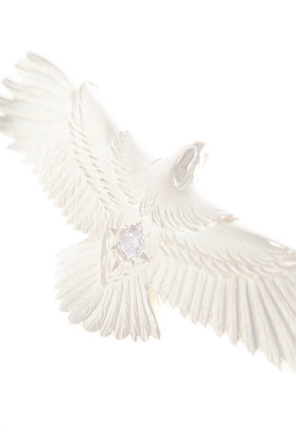 画像5:  {SOLD} Taro Washimi タロウ ワシミ 鷲見太郎 eagle eg-05K18 / diamond2mm {-BJA}  :WT-202012-23-F  (5)