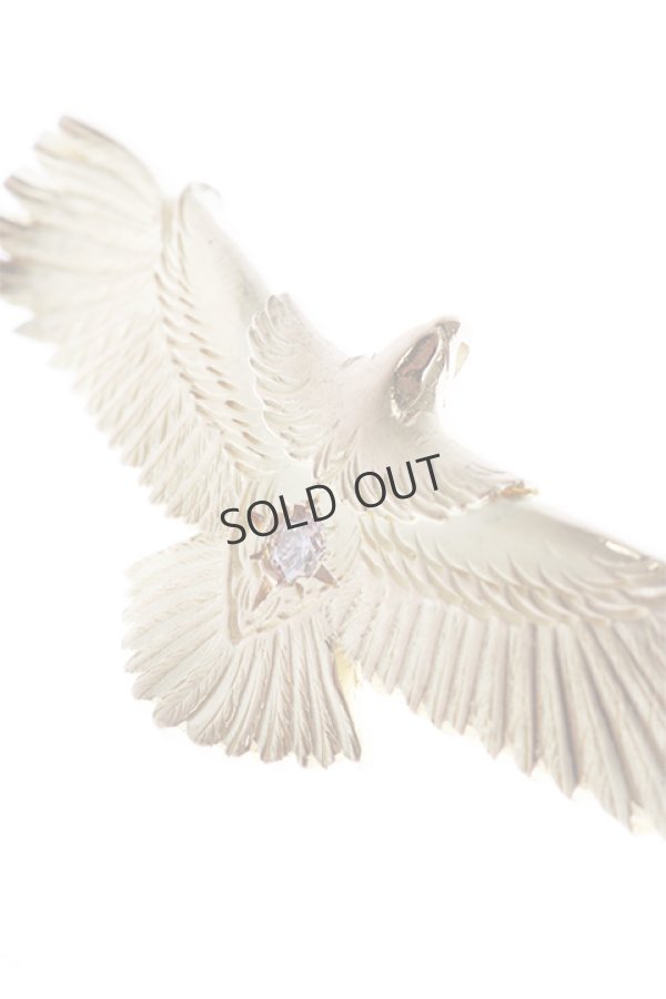 画像5: {SOLD}Taro Washimi タロウ ワシミ 鷲見太郎 eagle eg-05K18 / diamond2mm{-BJA} (5)