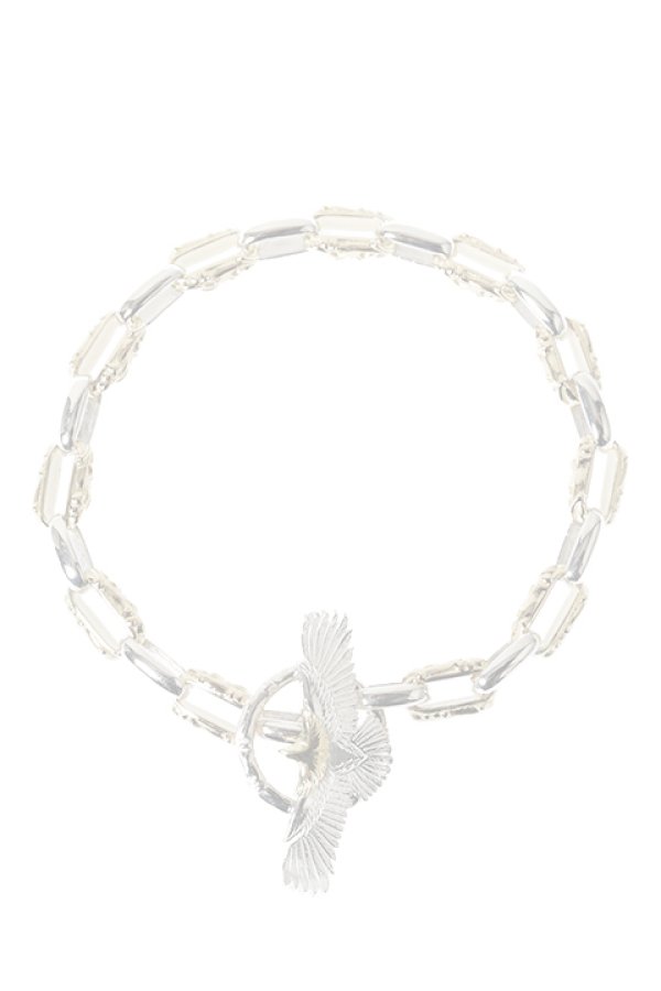 画像1:  {SOLD} Taro Washimi タロウ ワシミ 鷲見太郎 eagle eg-04 / K18・925 SV K18 bracelet {-BAS}  :WT-202101-02-F  (1)