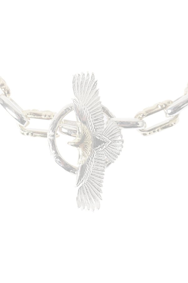 画像2:  {SOLD} Taro Washimi タロウ ワシミ 鷲見太郎 eagle eg-04 / K18・925 SV K18 bracelet {-BAS}  :WT-202101-02-F  (2)