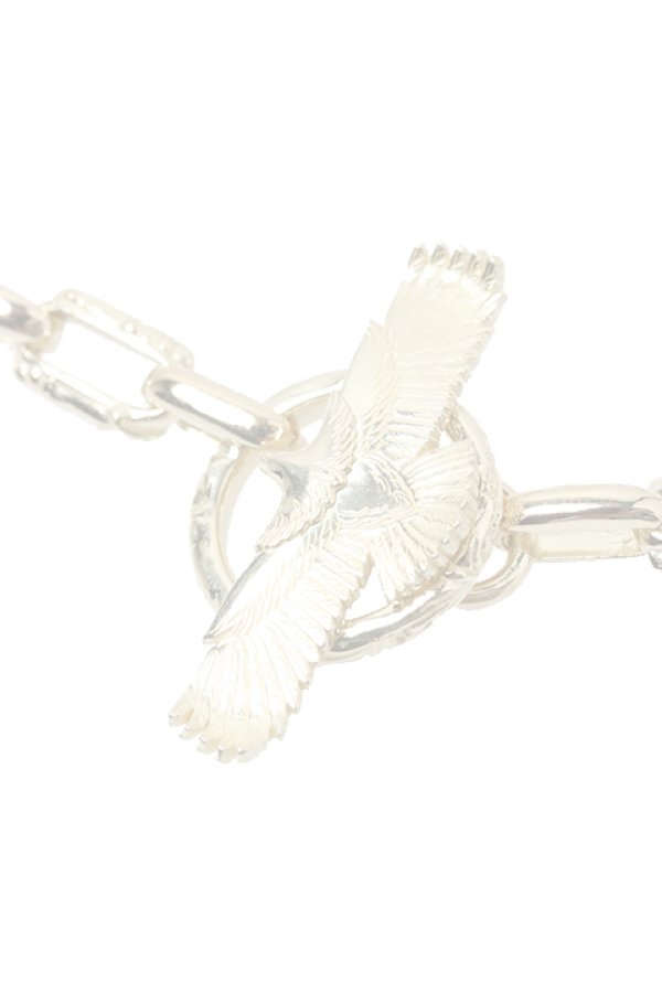 画像3:  {SOLD} Taro Washimi タロウ ワシミ 鷲見太郎 【20.5cm】eagle eg-04/K18 bracelet {-BAS}  :WT-202103-03-F  (3)