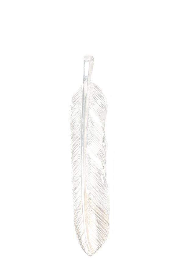 画像1:  {SOLD} Taro Washimi タロウ ワシミ 鷲見太郎 M flight feather K18 top 01 {-BAS}  :WT-202103-06-F  (1)