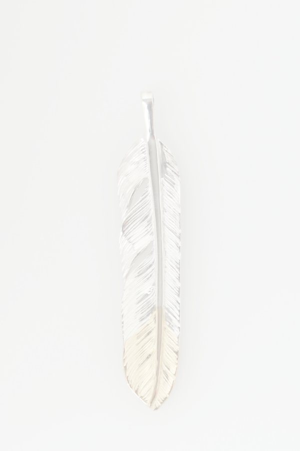 画像2:  {SOLD} Taro Washimi タロウ ワシミ 鷲見太郎 M flight feather K18 top 01 {-BAS}  :WT-202103-06-F  (2)