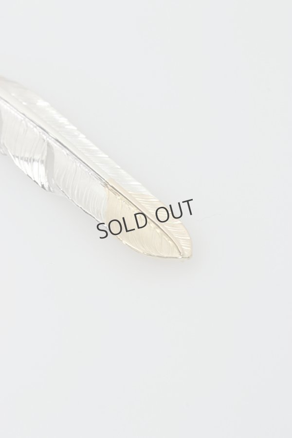 画像5: {SOLD}Taro Washimi タロウ ワシミ 鷲見太郎 M flight feather K18 top 01{-BAS} (5)