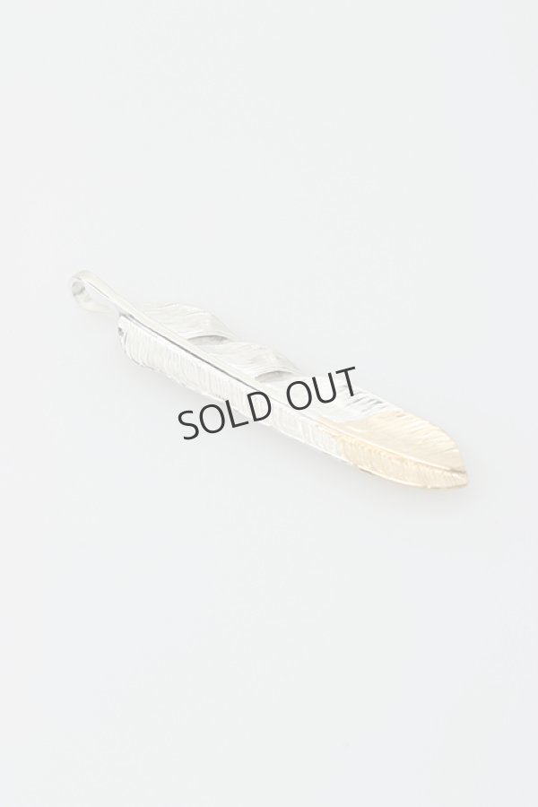 画像3: {SOLD}Taro Washimi タロウ ワシミ 鷲見太郎 M flight feather K18 top 02{-BAS} (3)