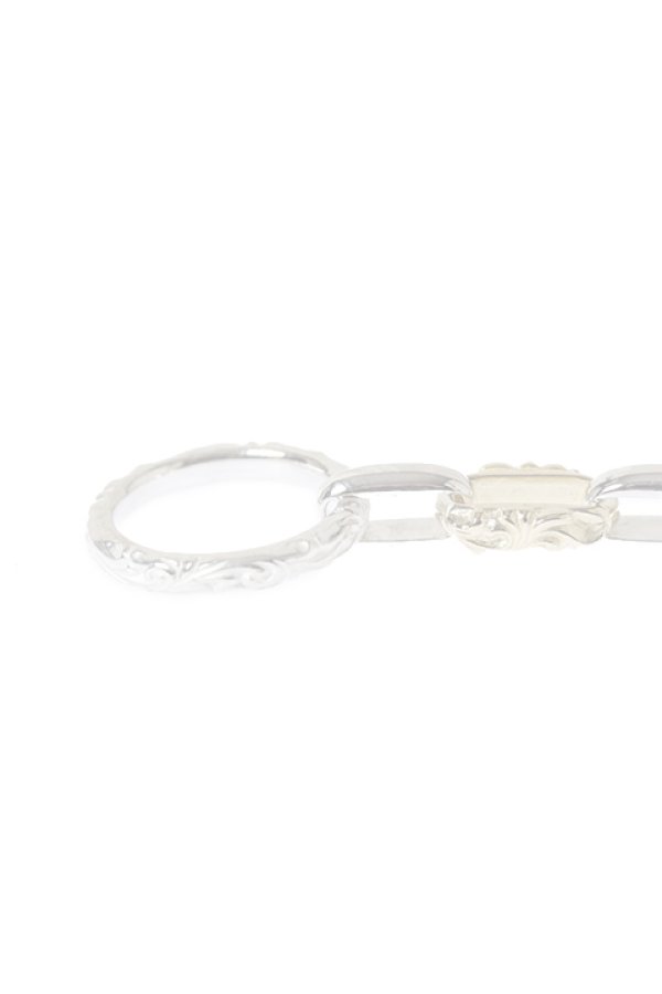 画像5:  {SOLD} Taro Washimi タロウ ワシミ 鷲見太郎 【21.4cm】eagle eg-04 / K18・925 SV K18 bracelet {-BAS}  :WT-202103-09-F  (5)