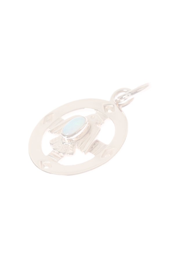 画像2:  {SOLD} Taro Washimi タロウ ワシミ 鷲見太郎 K18 PG medicine wheel pendant {-BAS}  :WT-202105-01-F  (2)