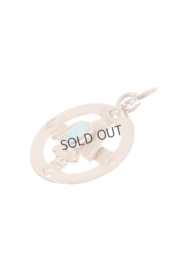 画像2: {SOLD}Taro Washimi タロウ ワシミ 鷲見太郎 K18 PG medicine wheel pendant{-BAS} (2)