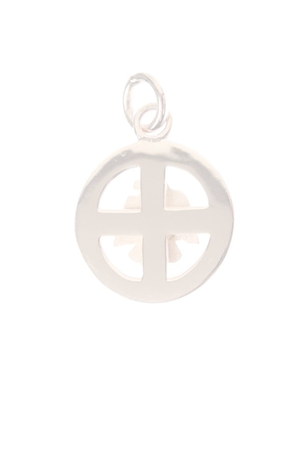 画像3:  {SOLD} Taro Washimi タロウ ワシミ 鷲見太郎 K18 PG medicine wheel pendant {-BAS}  :WT-202105-01-F  (3)