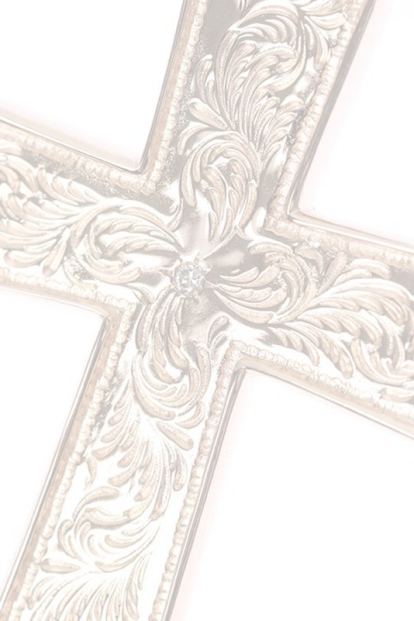 画像2:  {SOLD} Taro Washimi タロウ ワシミ 鷲見太郎 K18 PG arabesque cross / diamond 2mm {-BAS}  :WT-202105-02-F  (2)