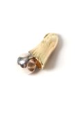 画像4: Taro Washimi タロウ ワシミ 鷲見太郎 K18 eagle face beads{-BAA} (4)