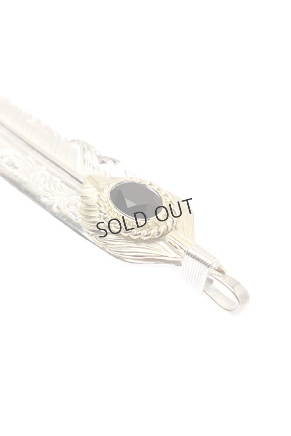 画像5: {SOLD}Taro Washimi タロウ ワシミ 鷲見太郎 L arabesque flight feather02/L K18 flight heart feather02/ONYX6×8/6×8 K18 cup{-BAA} (5)