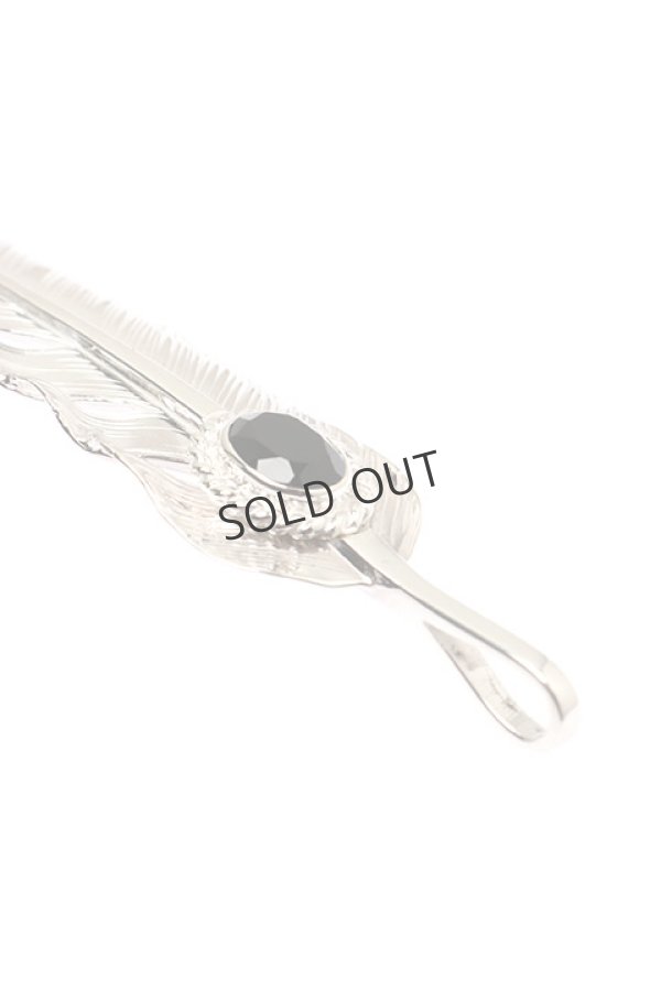 画像5: {SOLD}Taro Washimi タロウ ワシミ 鷲見太郎 L old feather 01/ONYX6×8/6×8 cup{-BAA} (5)