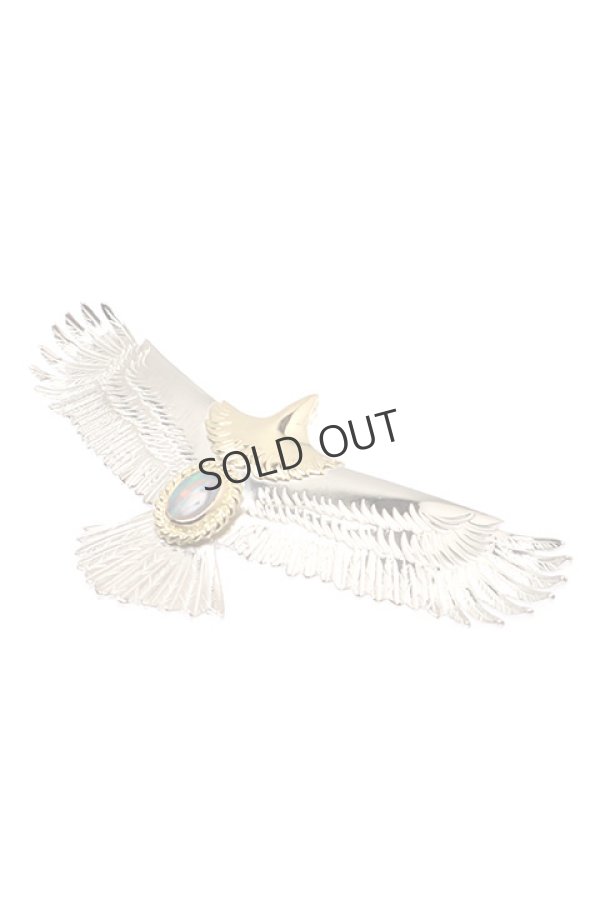 画像2: {SOLD}Taro Washimi タロウ ワシミ 鷲見太郎 eagle eg-03/K18・925/opal 6×8/6×8K18 cup{-BAA} (2)