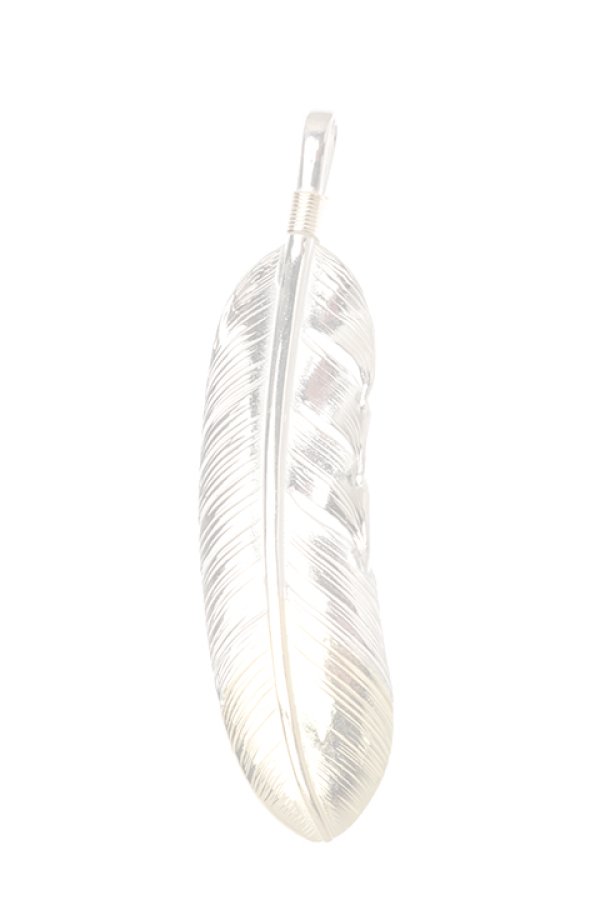 画像1:  {SOLD} Taro Washimi タロウ ワシミ 鷲見太郎 L feather K18 top 01 {-BAA}  :WT-202112-17-F  (1)