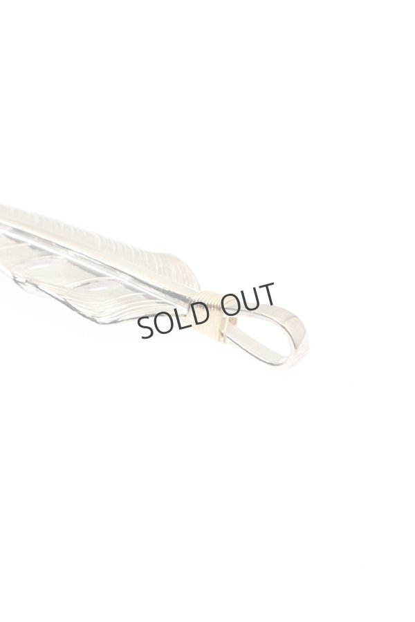 画像5: {SOLD}Taro Washimi タロウ ワシミ 鷲見太郎 L feather K18 top 01{-BAA} (5)