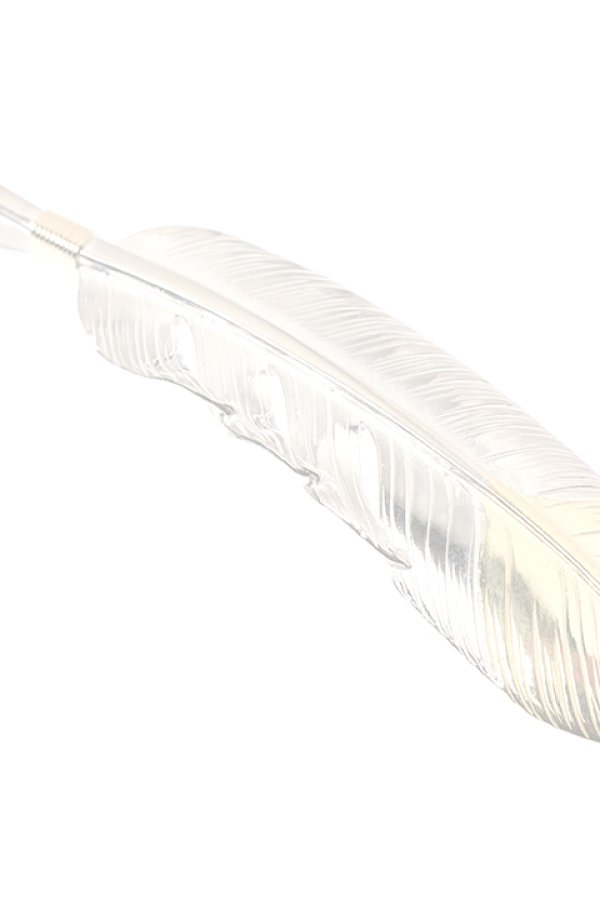 画像3:  {SOLD} Taro Washimi タロウ ワシミ 鷲見太郎 L feather K18 top 02 {-BAA}  :WT-202112-18-F  (3)