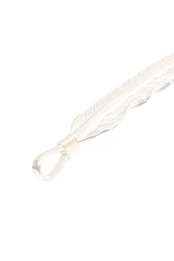 画像5:  {SOLD} Taro Washimi タロウ ワシミ 鷲見太郎 L feather K18 top 02 {-BAA}  :WT-202112-18-F  (5)